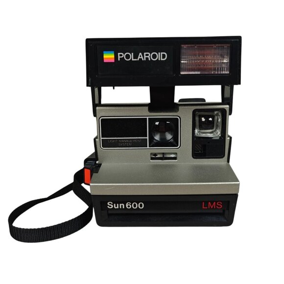 Polaroid Sun 600 LMS Instant Film Camera With Light Management System UNTESTED